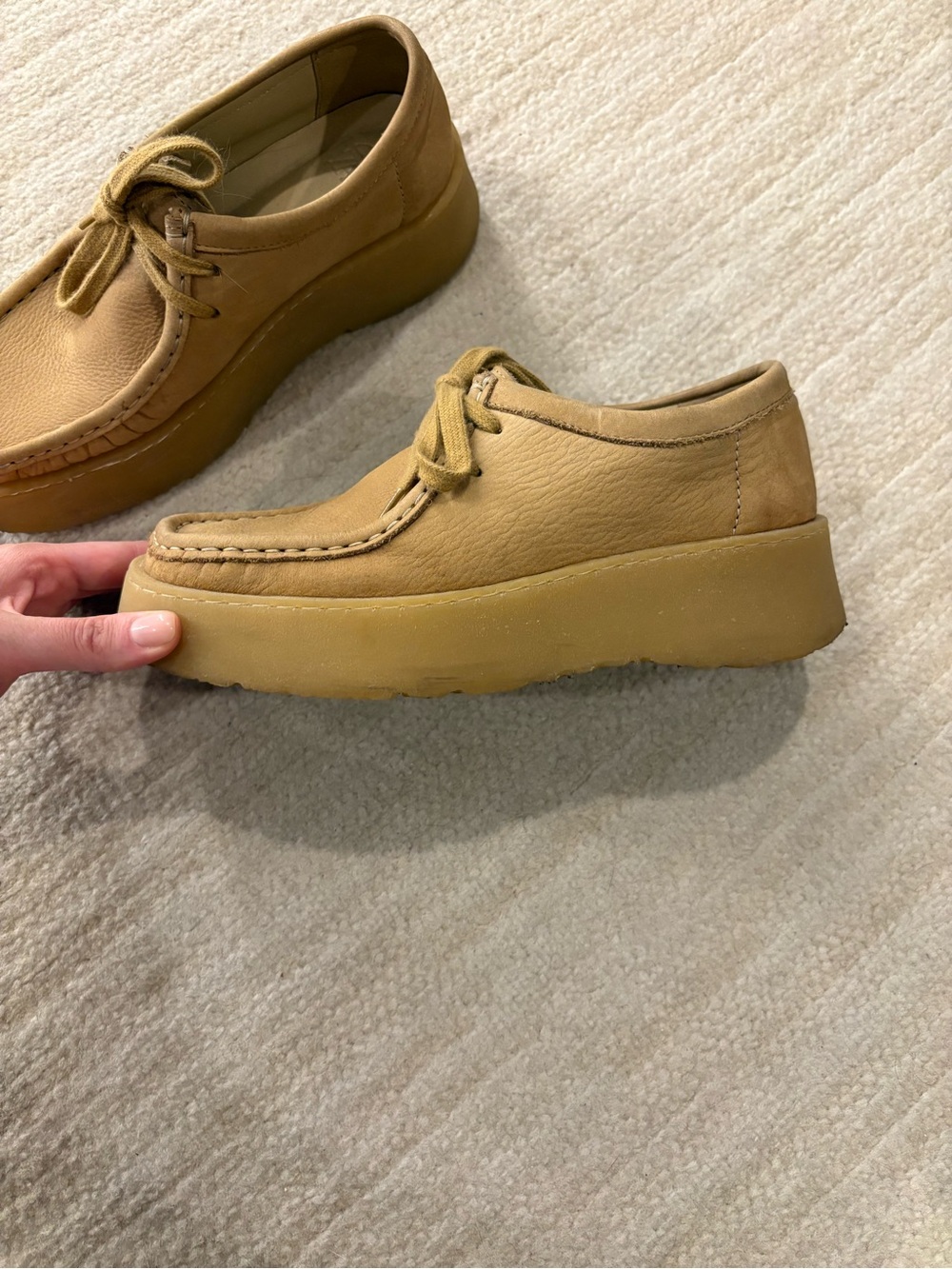 zara clark’s collab chunky wallabee - Picture 4 of 9